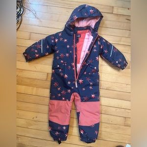 Patagonia snowpile one-piece 12-18